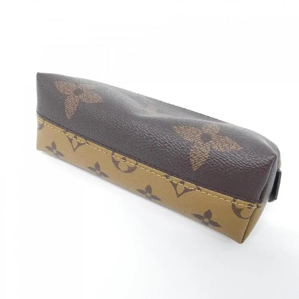 LOUIS VUITTON Authentic Brown Monogram Pochette Pouch - Picture 3 of 9